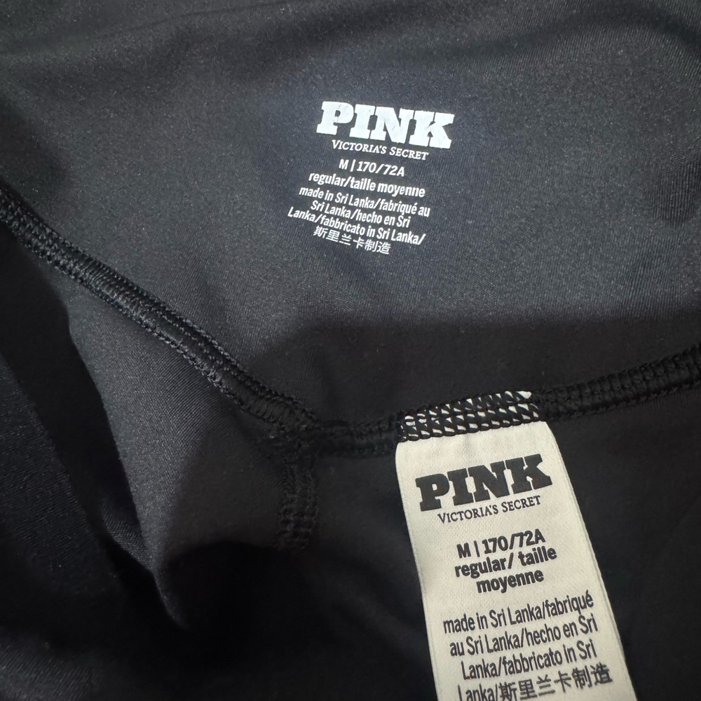 Victoria's Secret Pink Black Leggings - Picture 6 of 6